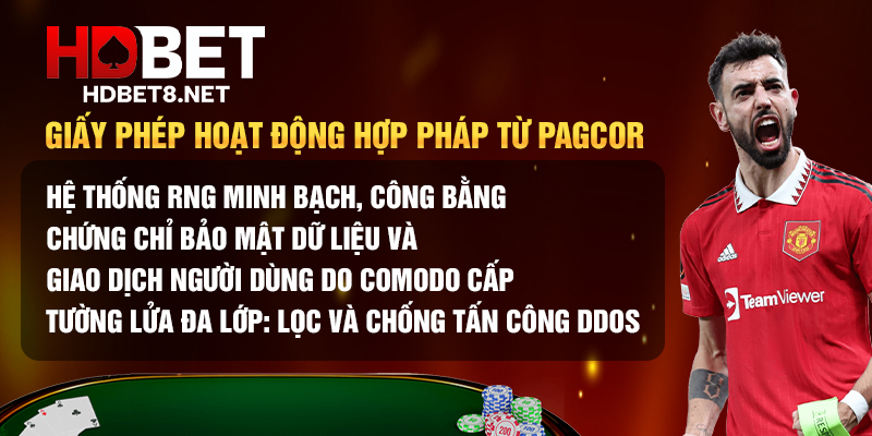 Trang chủ HDBET có giấy phép hợp pháp từ PAGCOR
