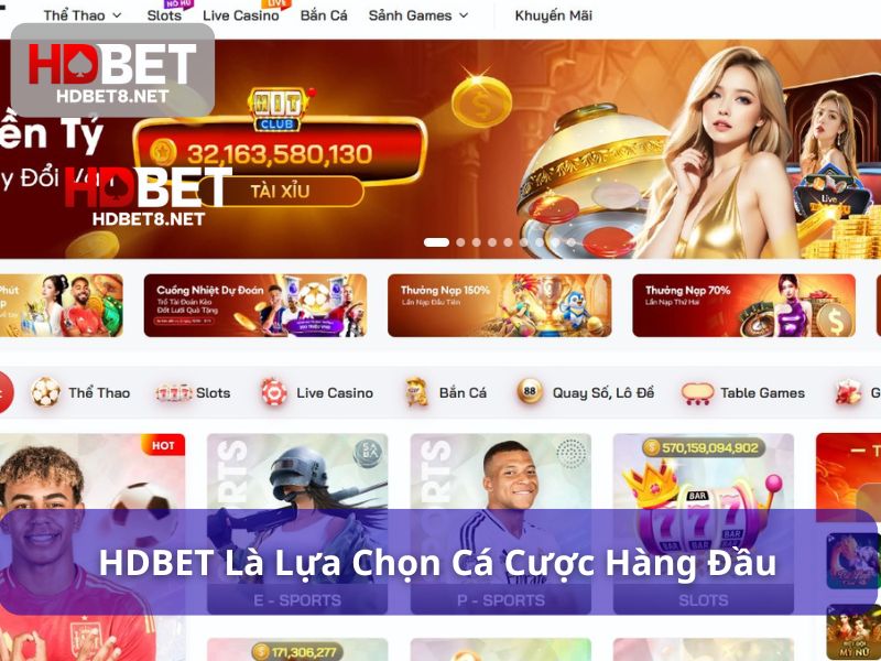Hướng dẫn đăng ký, đăng nhập, tải app HDBET nhanh chóng HDBET là lựa chọn cá cược trực tuyến hàng đầu