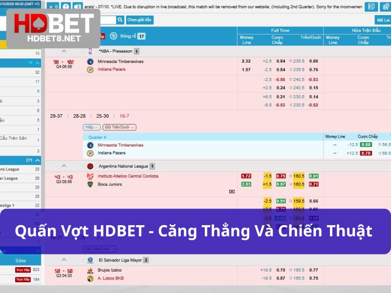 Nhiều giải đấu quần vợt được cập nhật liên tục