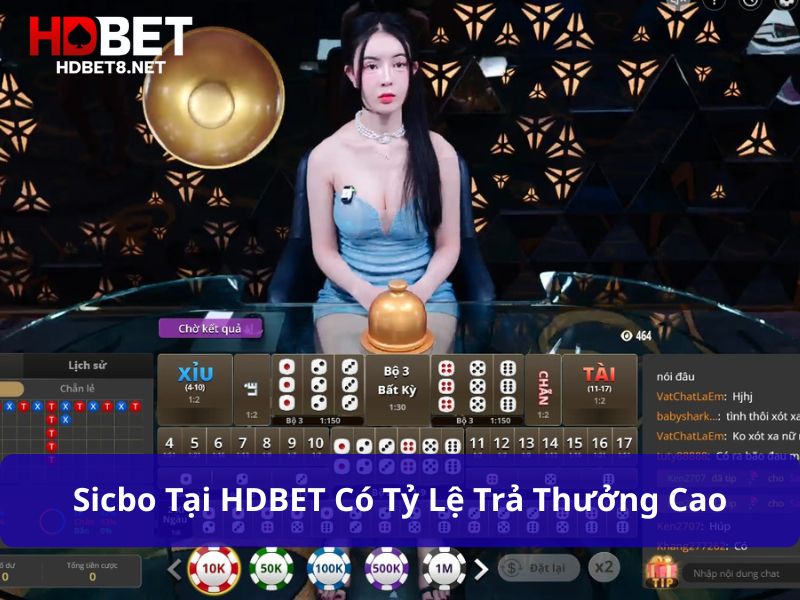 Sicbo tại HDBET có tỷ lệ trả thưởng cao